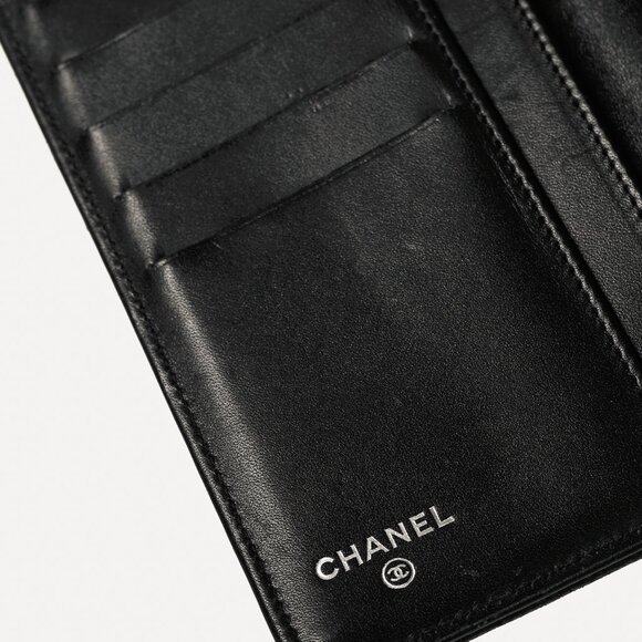 Chanel 13S Noir Caviar Classic Quilted Flap Portefeuille Wallet - Picture 10 of 15